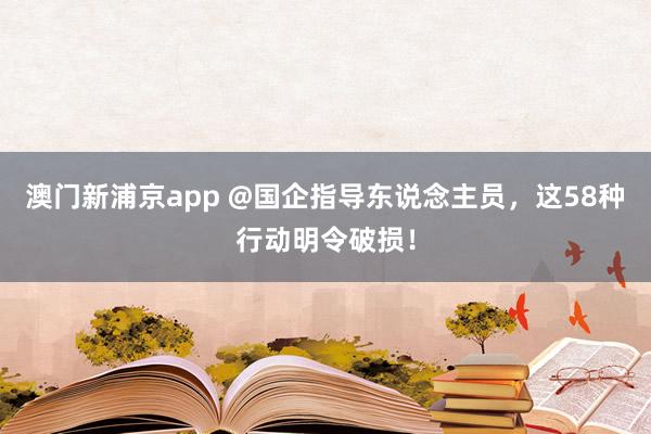 澳门新浦京app @国企指导东说念主员，<a href=