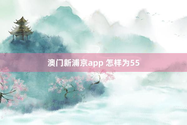 澳门新浦京app 怎样为55